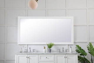 Aqua Mirror in White