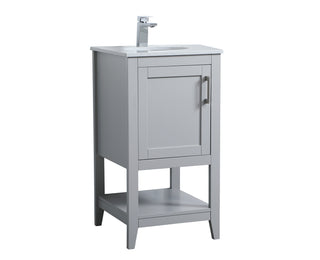 aubrey Single Bathroom Vanity in Grey
