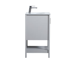aubrey Single Bathroom Vanity in Grey