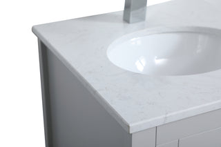 aubrey Single Bathroom Vanity in Grey
