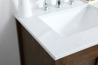 aubrey Single Bathroom Vanity in Espresso