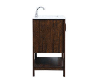 aubrey Single Bathroom Vanity in Espresso