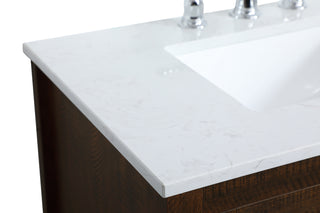 aubrey Single Bathroom Vanity in Espresso