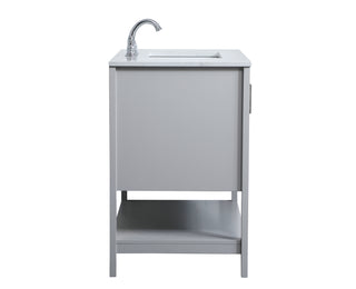aubrey Single Bathroom Vanity in Grey