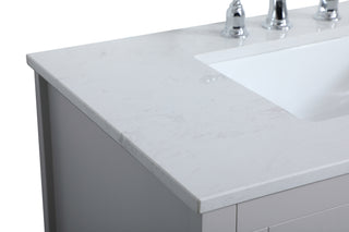 aubrey Single Bathroom Vanity in Grey