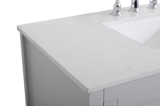aubrey Single Bathroom Vanity in Grey