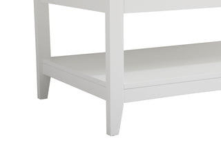 aubrey Single Bathroom Vanity in White
