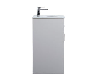 moore Single Bathroom Vanity in Grey