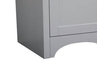 moore Single Bathroom Vanity in Grey