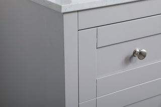 moore Single Bathroom Vanity in Grey