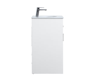 moore Single Bathroom Vanity in White
