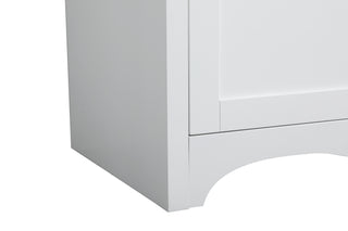 moore Single Bathroom Vanity in White