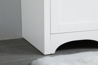moore Single Bathroom Vanity in White