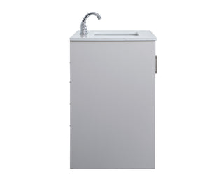 moore Single Bathroom Vanity in Grey