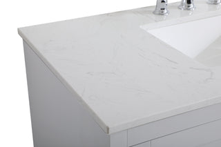 moore Single Bathroom Vanity in Grey