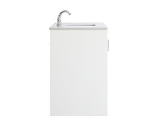 moore Single Bathroom Vanity in White