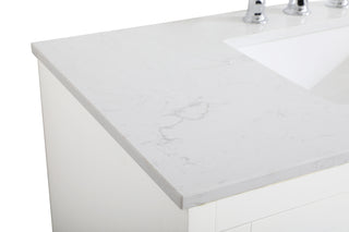 moore Single Bathroom Vanity in White