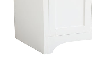 moore Single Bathroom Vanity in White