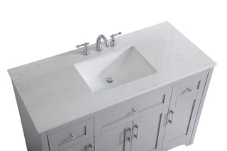 moore Single Bathroom Vanity in Grey