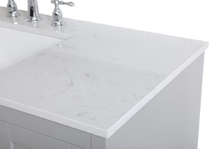 moore Single Bathroom Vanity in Grey