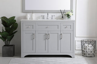 moore Single Bathroom Vanity in Grey