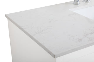 moore Single Bathroom Vanity in White