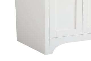 moore Single Bathroom Vanity in White