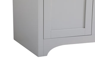 moore Double Bathroom Vanity in Grey