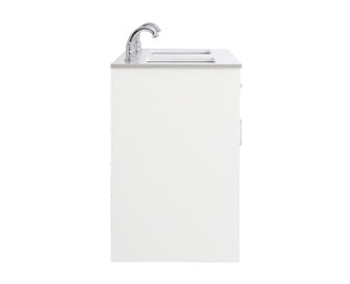 moore Double Bathroom Vanity in White