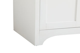 moore Double Bathroom Vanity in White