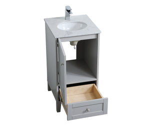 sommerville Single Bathroom Vanity in Grey
