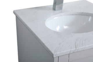 sommerville Single Bathroom Vanity in Grey