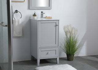sommerville Single Bathroom Vanity in Grey