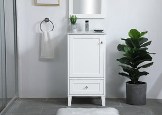 sommerville Single Bathroom Vanity in White