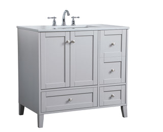 sommerville Single Bathroom Vanity in Grey