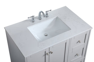 sommerville Single Bathroom Vanity in Grey