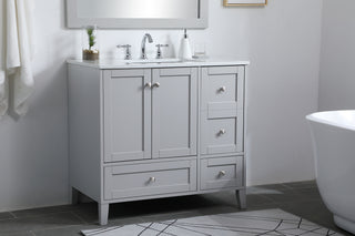 sommerville Single Bathroom Vanity in Grey