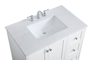 sommerville Single Bathroom Vanity in White