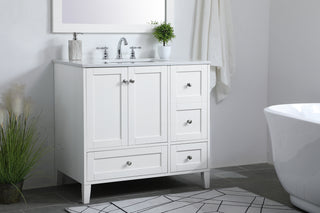 sommerville Single Bathroom Vanity in White