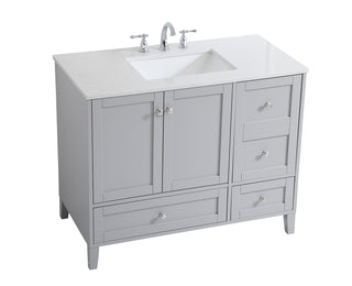 sommerville Single Bathroom Vanity in Grey