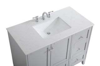 sommerville Single Bathroom Vanity in Grey