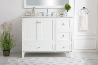 sommerville Single Bathroom Vanity in White