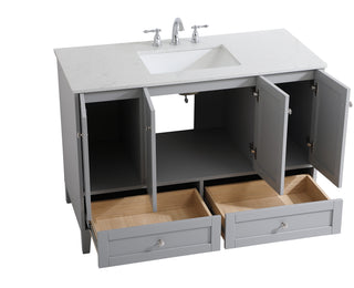 sommerville Single Bathroom Vanity in Grey