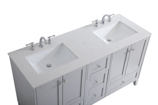 sommerville Double Bathroom Vanity in Grey