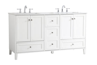 sommerville Double Bathroom Vanity in White