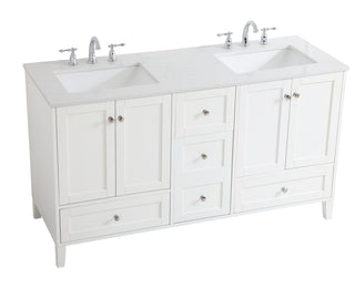 sommerville Double Bathroom Vanity in White