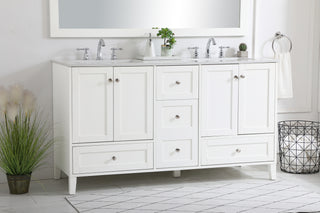 sommerville Double Bathroom Vanity in White