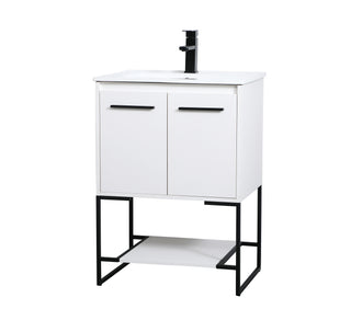 Gerard Single Bathroom Vanity in White