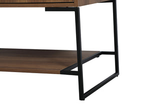 Gerard Single Bathroom Vanity in Walnut Brown