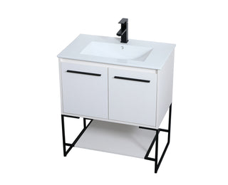 Gerard Single Bathroom Vanity in White